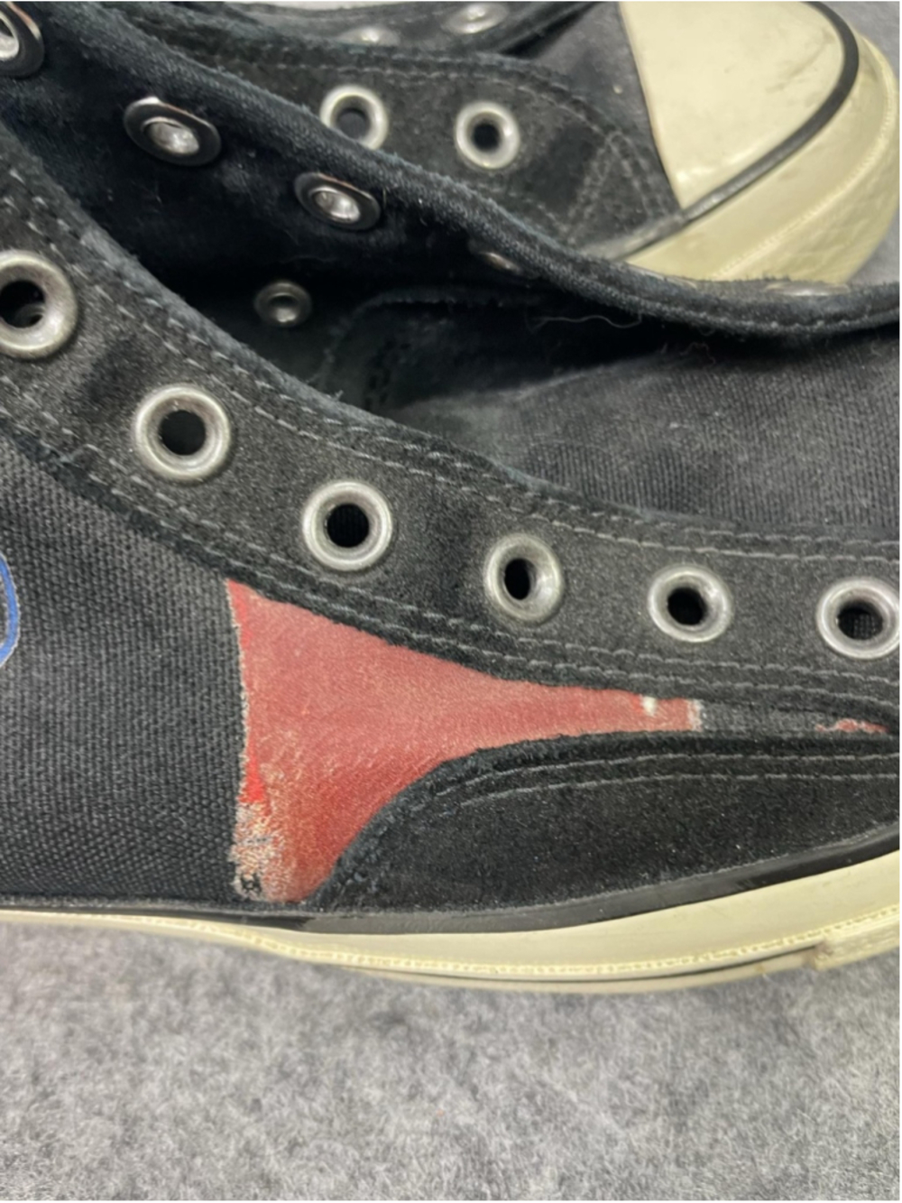 Converse Chuck Taylor All Star Basquiat Shoes Mens Size 9 Black High Top 172585C - Picture 7 of 14